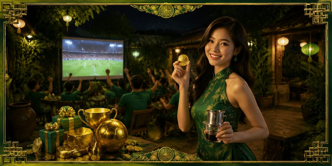 Người dùng xem kèo bóng đá và cà phê buổi sáng tại Ninh Bình
